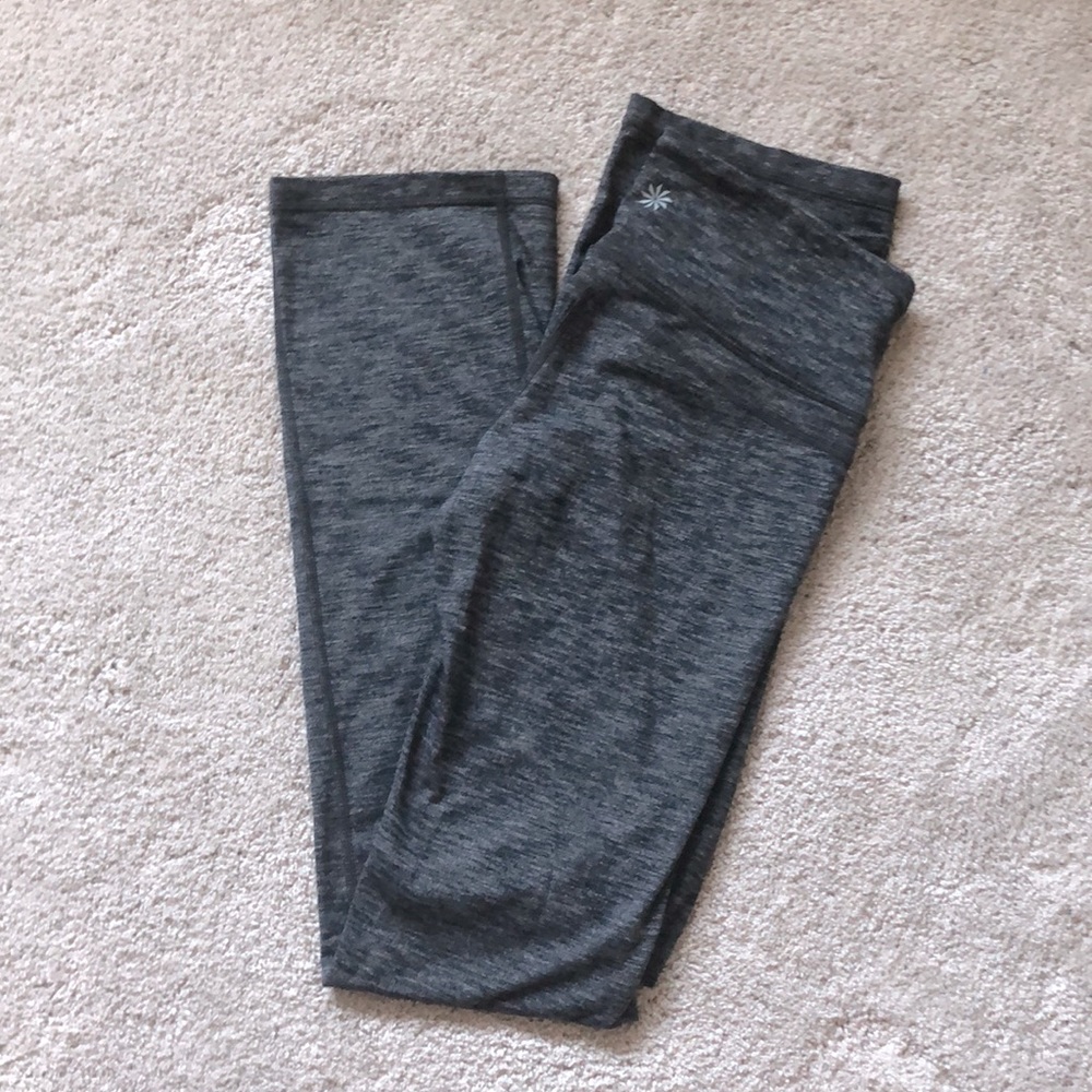 Athleta Grey Heather Straight Up Pant XSP